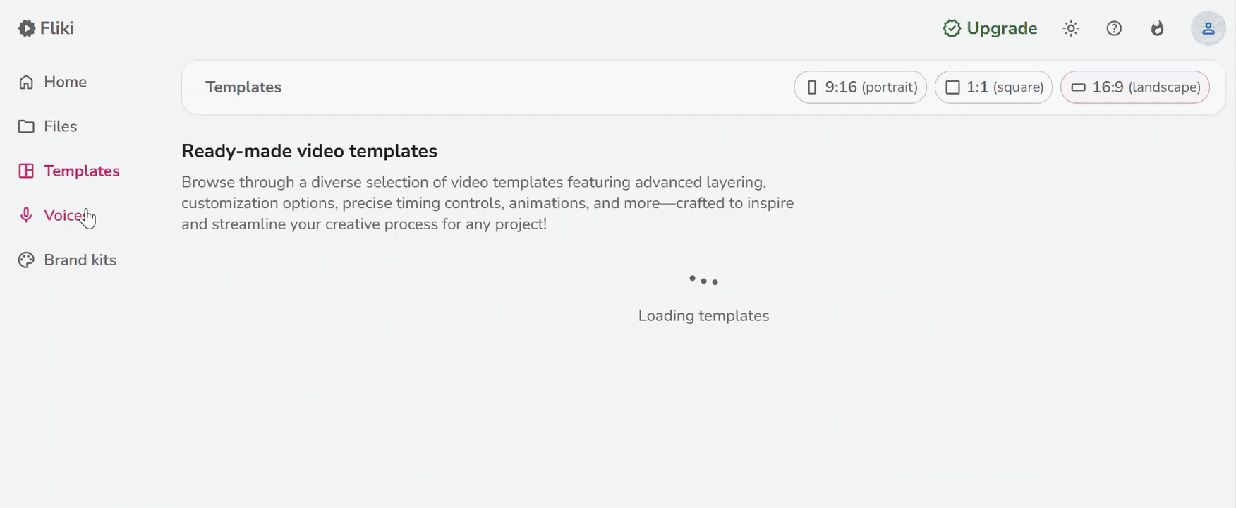 Fliki AI video generator