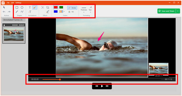 TinyTake Video editing