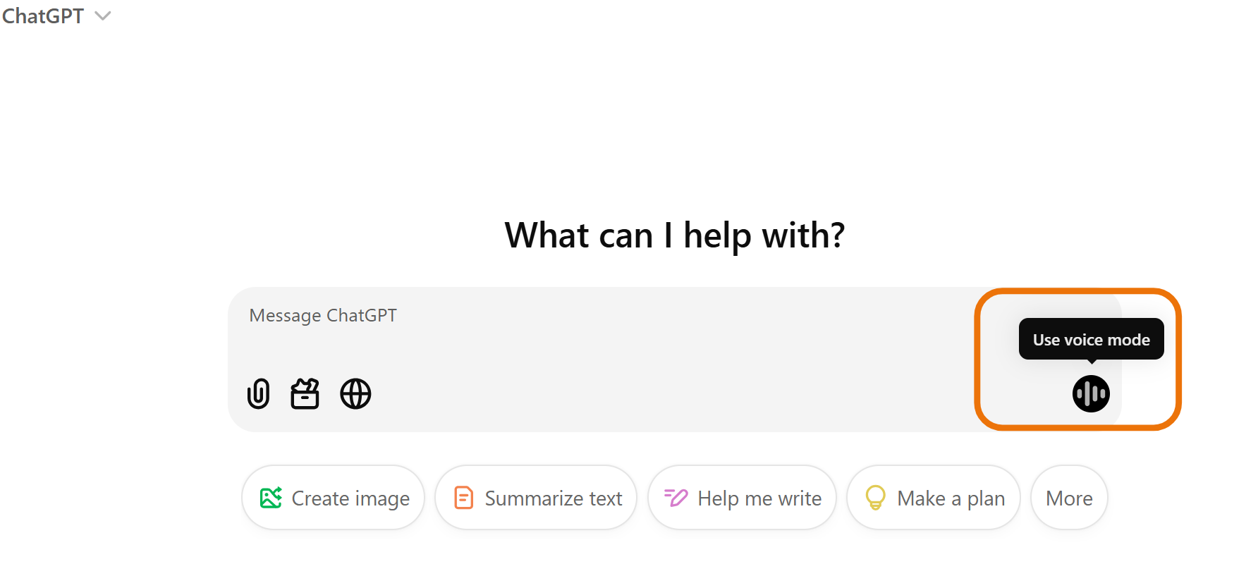 Sending a voice note/prompt