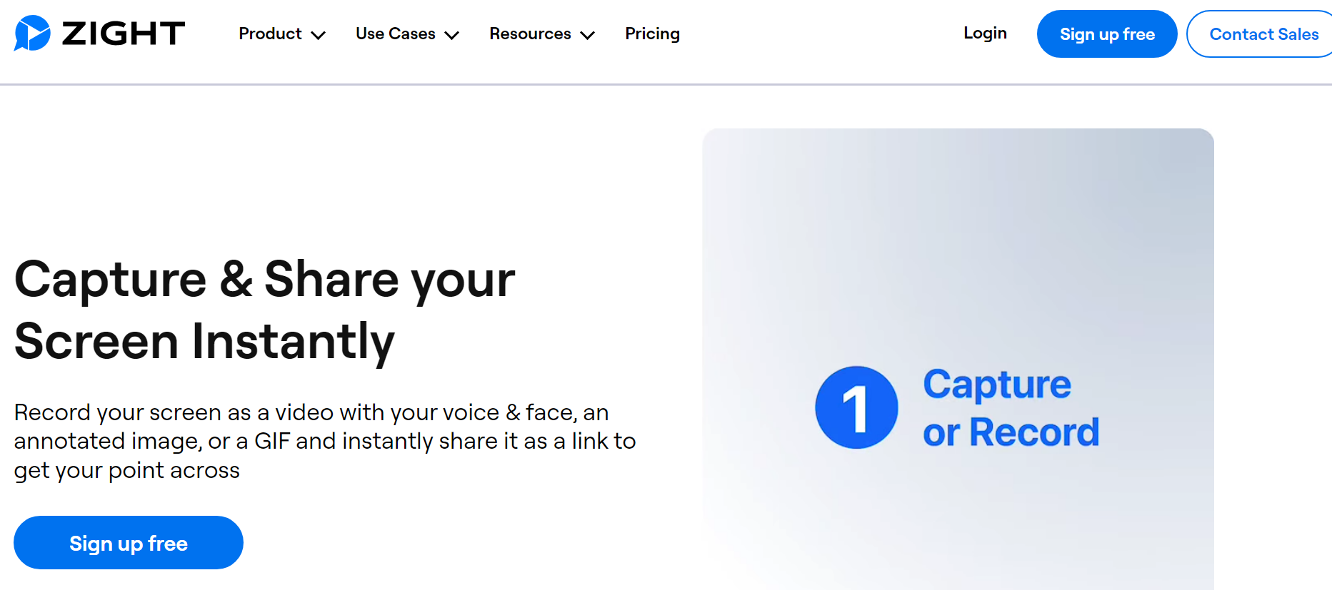 Zight screen recorder for webinar content