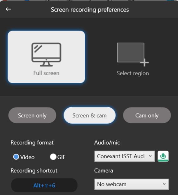 Zight screen recording