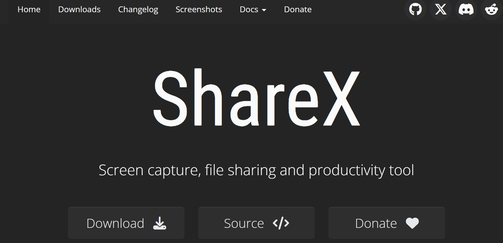 ShareX for scrolling screenshots