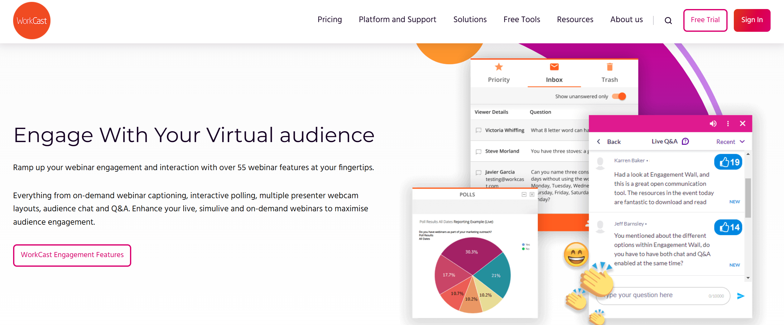 WorkCast webinar software