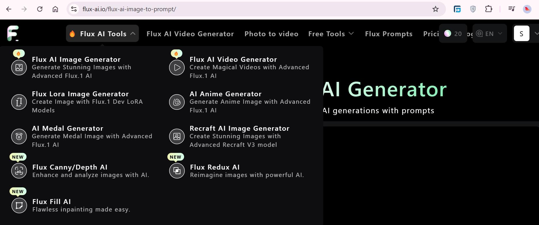Image to Prompt Generator- Free Online Prompt AI Tool for Flux AI