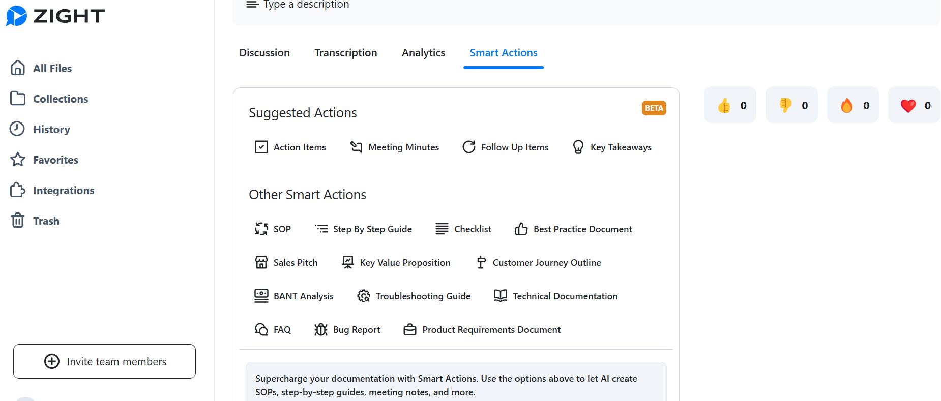 Smart Actions