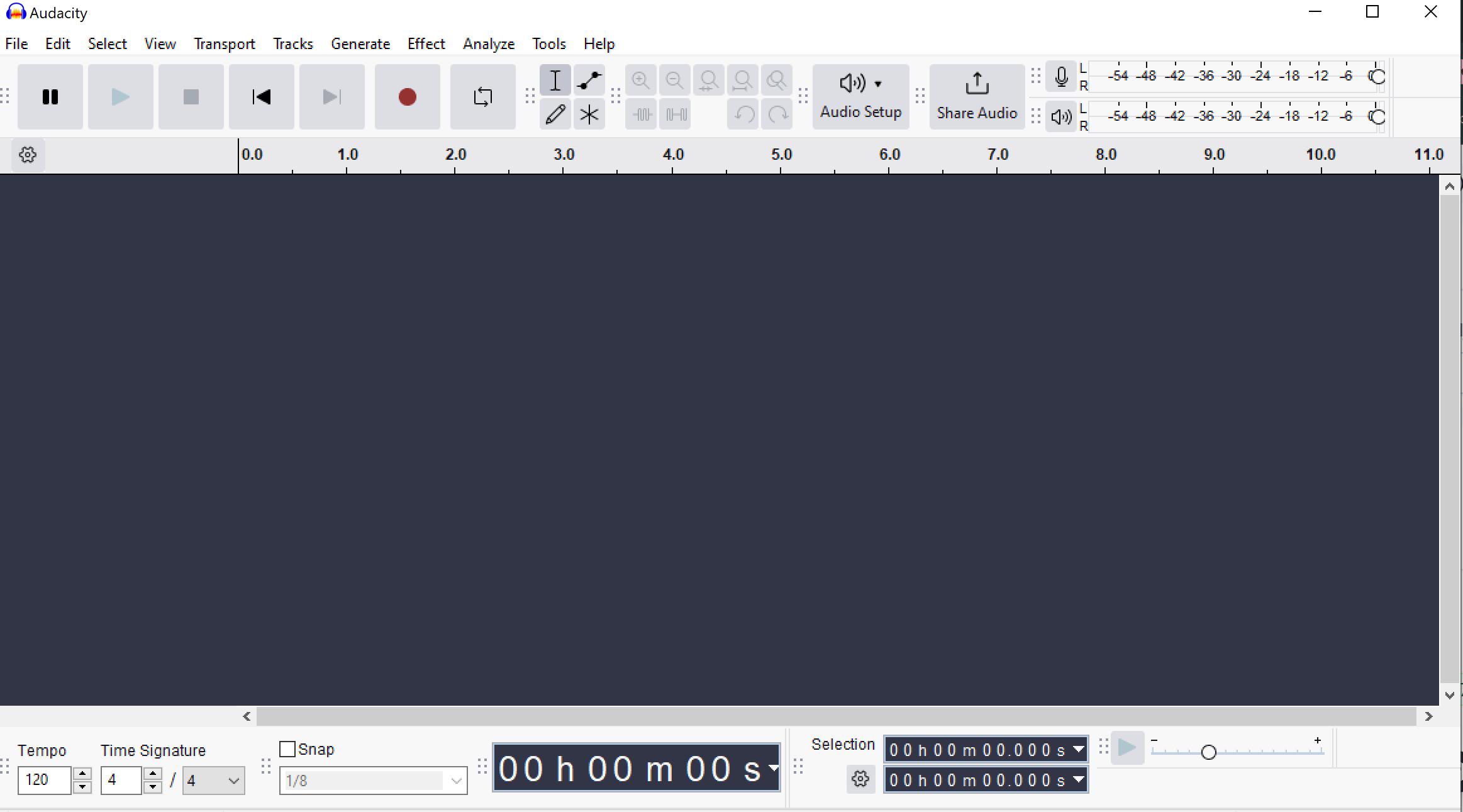 Audacity - record computer audio