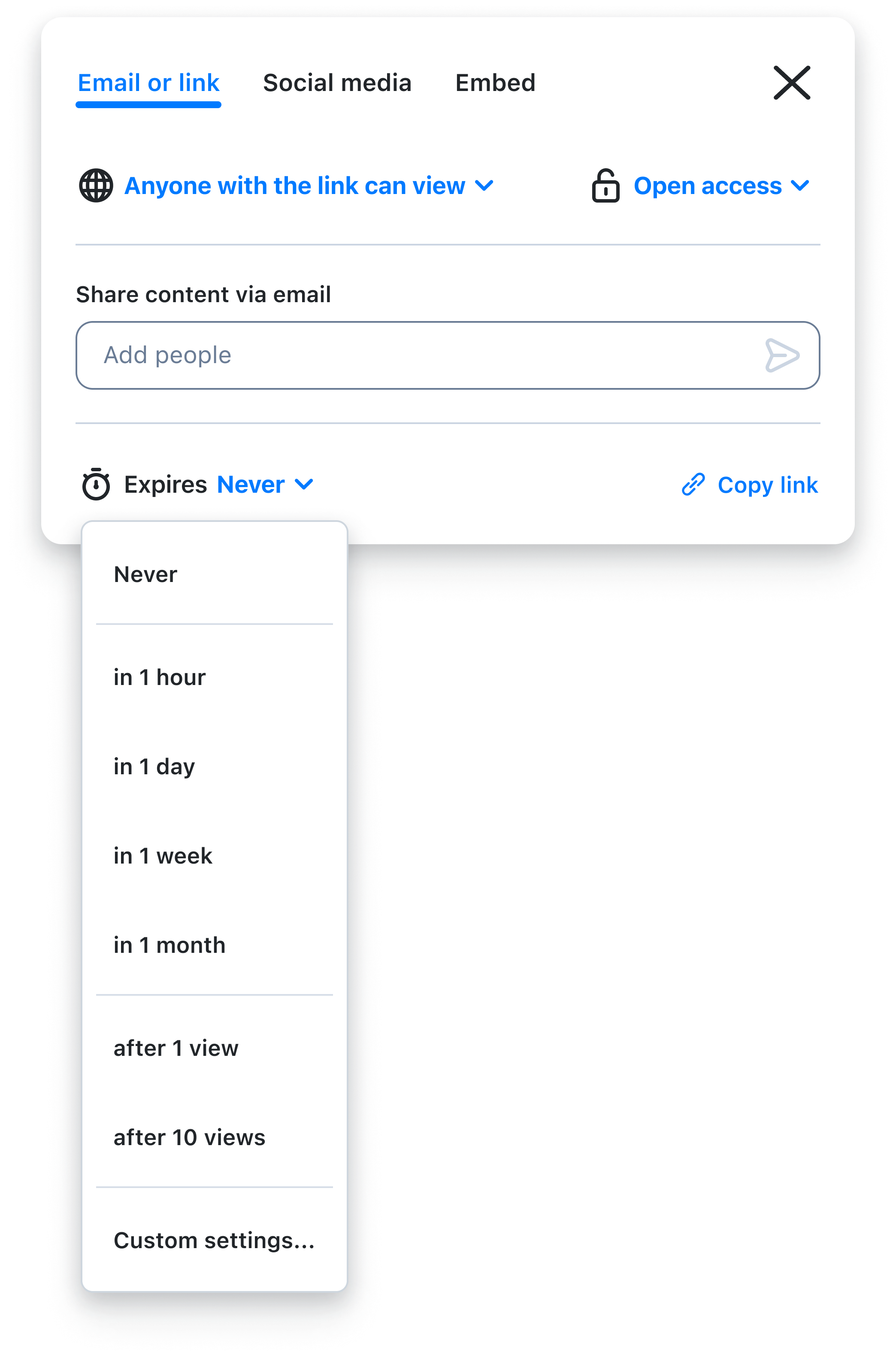 Link expiry after you convert MOV to MP4