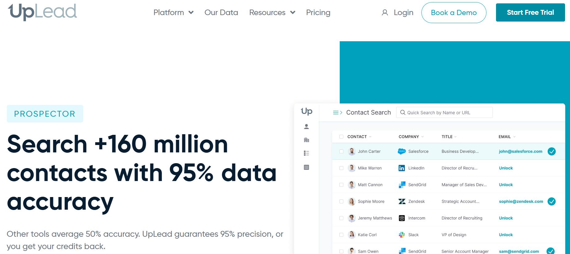 UpLead Prospector