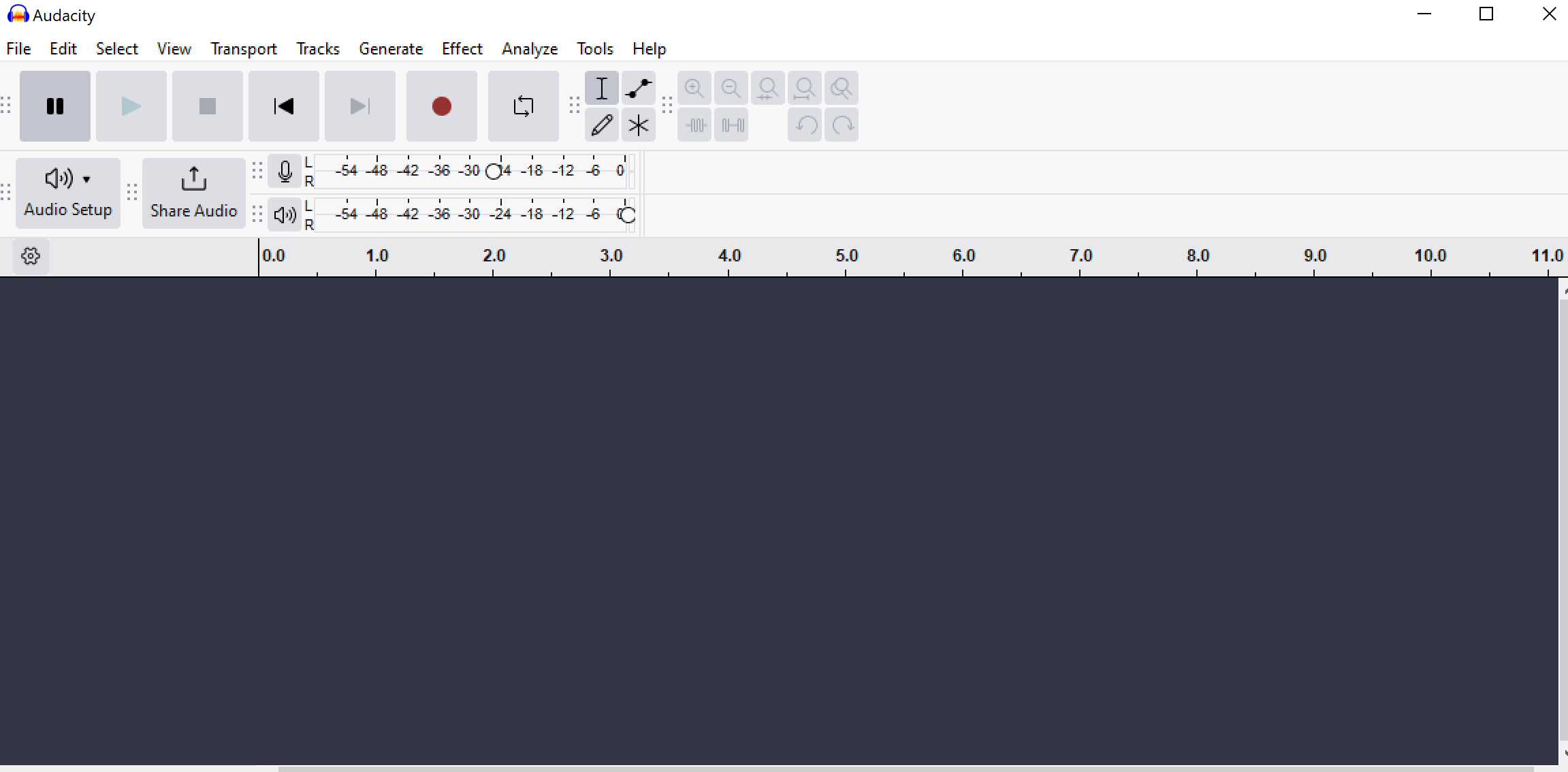 Recording a voice over with Audacity