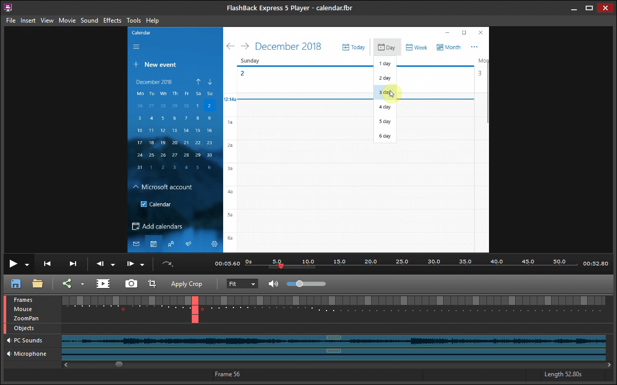 FlashBack Express free screen recorder
