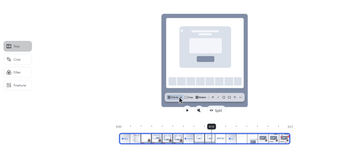  Edit your screen recording video 