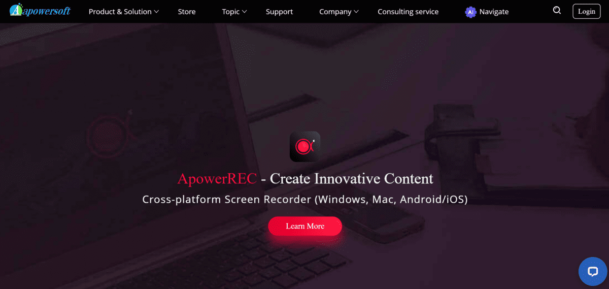 Apowersoft screen recorder for Mac