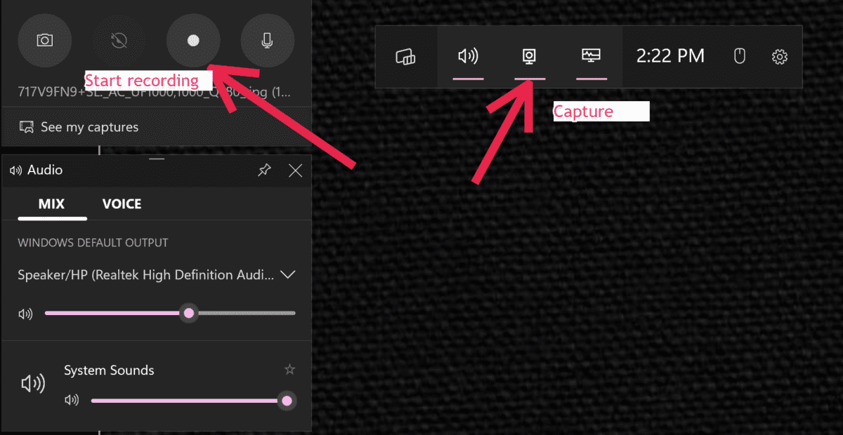 How to Screen Record using the Xbox Game Bar