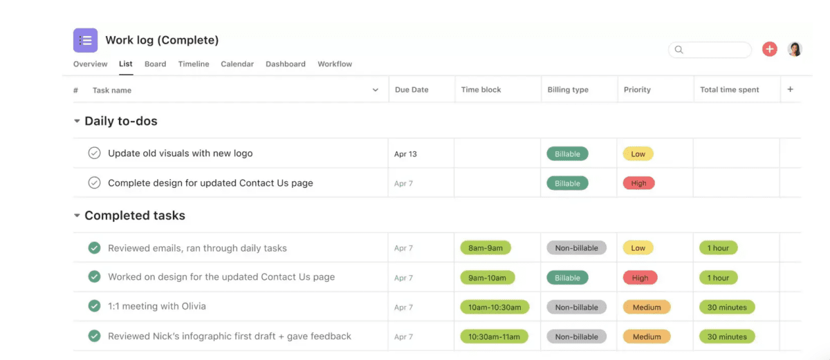 Asana for remote work