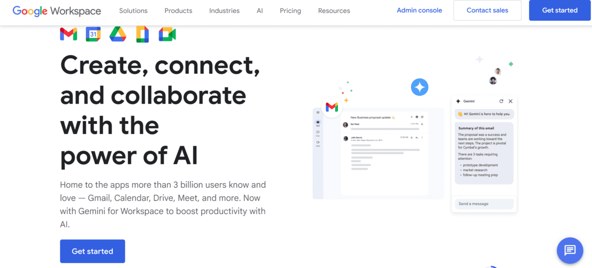 G Suite for collaboration