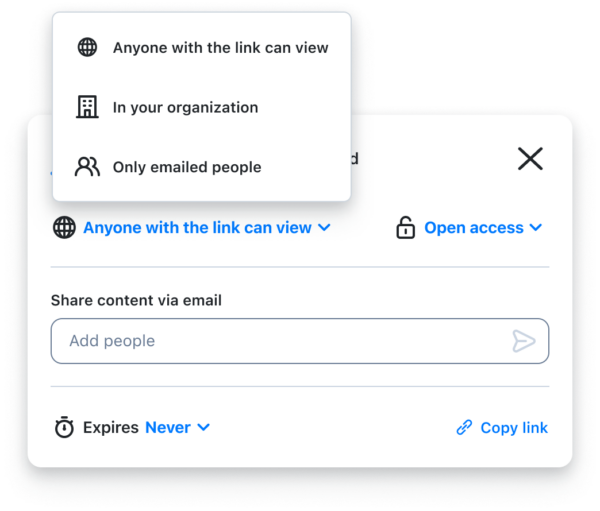 security settings